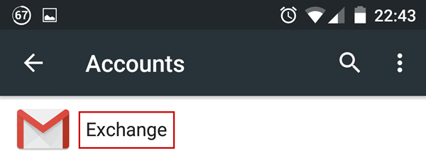 Step 3 - Select Exchange