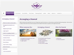 Screenshot of Paul Stevenson website