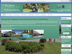 Screenshot of The Ranch website